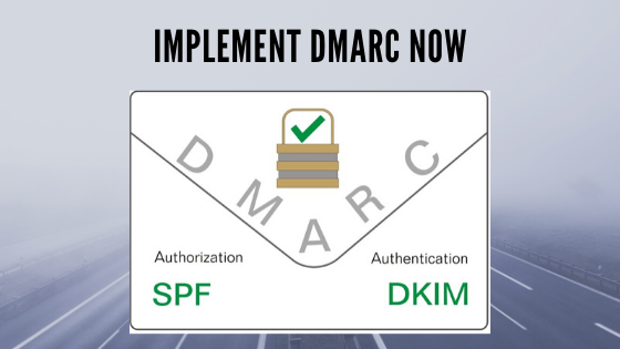 Implement DMARC now!